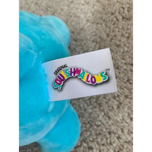 Squishmallows Dragon Plush 7” Kellytoy Soft Stuffed Animal Toy Blue - Picture 4 of 5